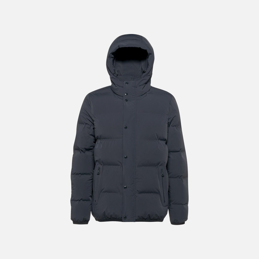Chaqueta acolchada DUBLIN HOMBRE Azul medianoche - image number 6 | GEOX