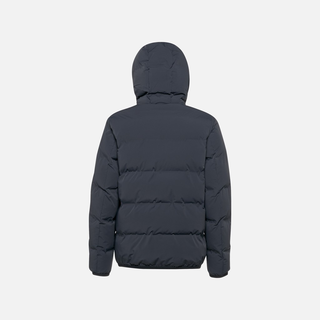 Chaqueta acolchada DUBLIN HOMBRE Azul medianoche - image number 8 | GEOX