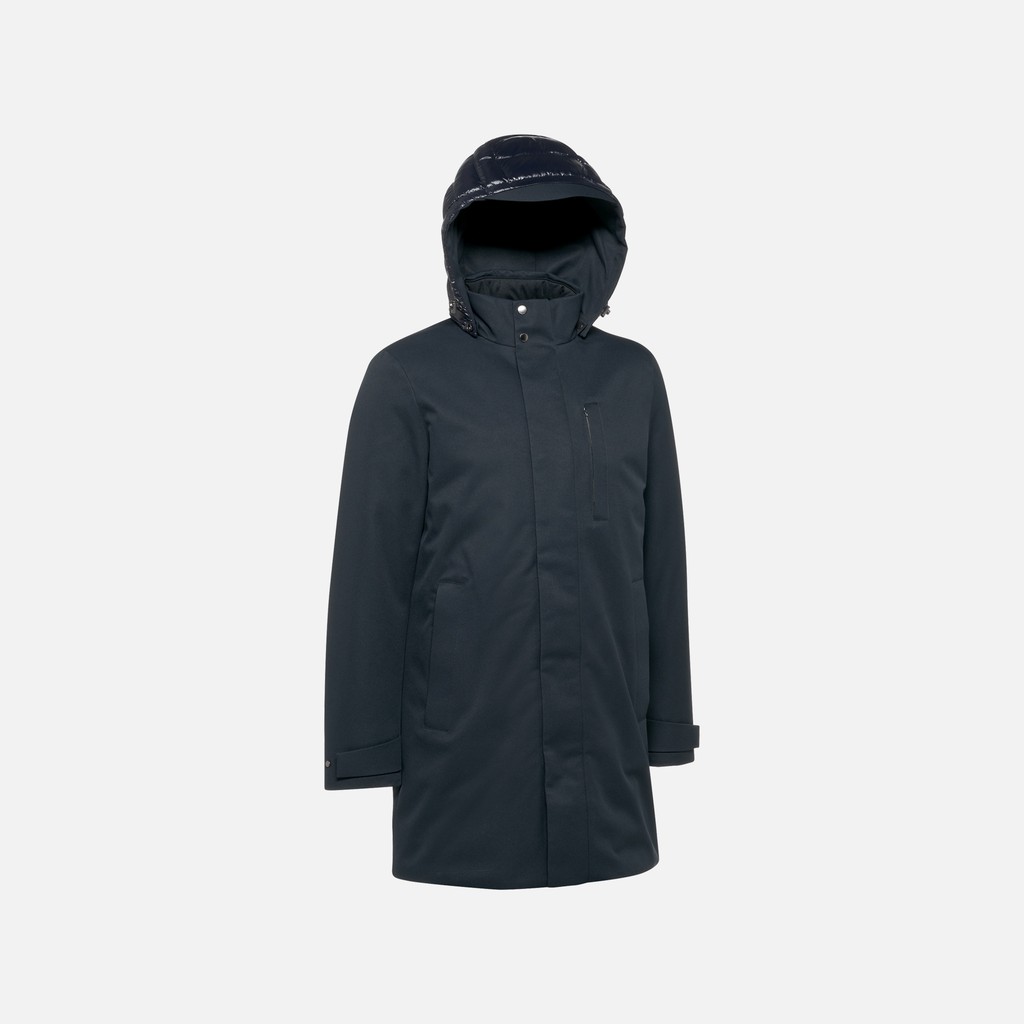 Long parka AERANTIS MAN Sky captain - image number 6 | GEOX