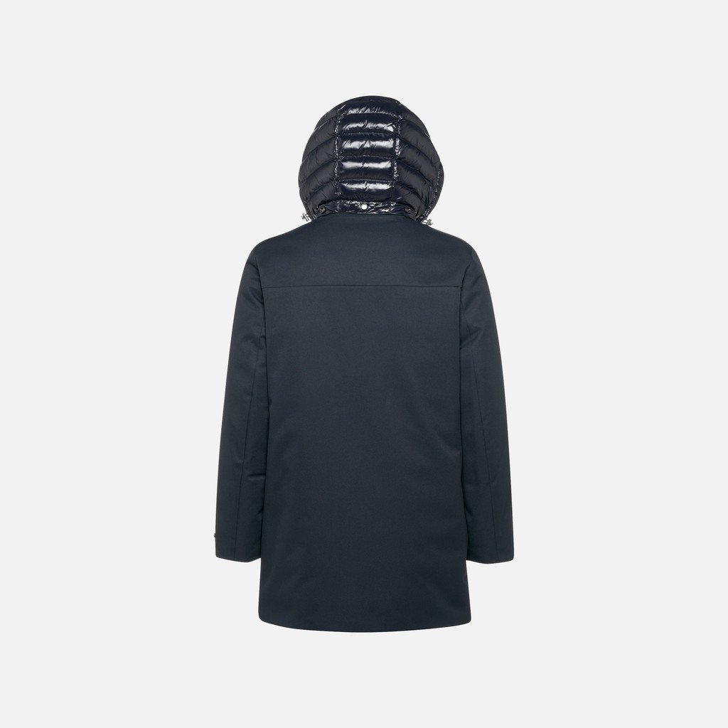 Long parka AERANTIS MAN Sky captain - image number 7 | GEOX