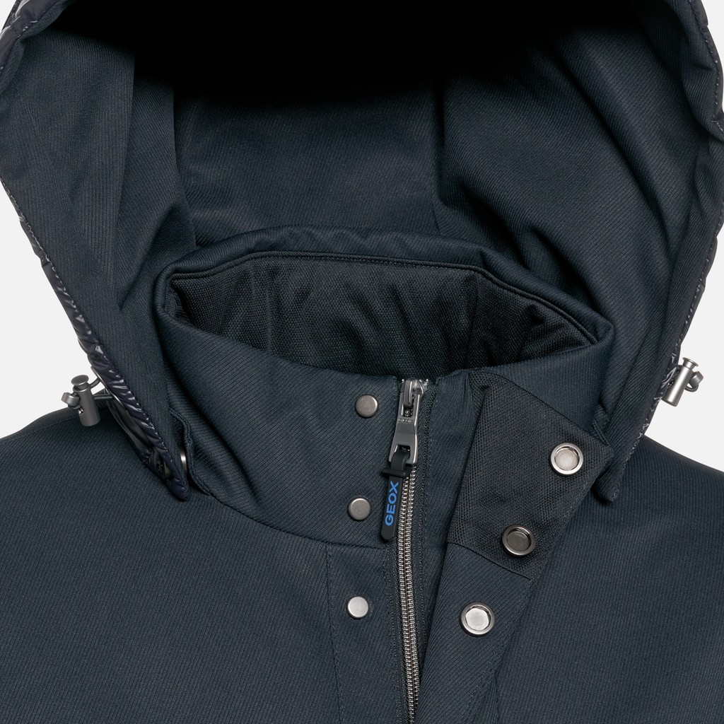 Long parka AERANTIS MAN Sky captain - image number 9 | GEOX