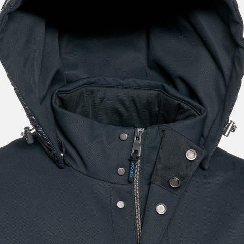Long parka AERANTIS MAN Sky captain - image number 9 | GEOX