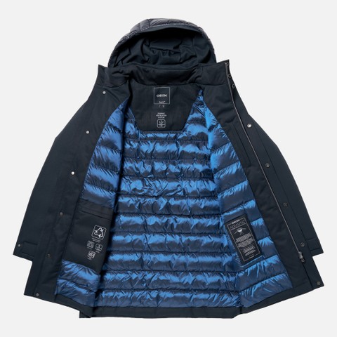 Long parka AERANTIS MAN Sky captain - image number 11 | GEOX