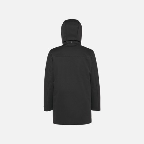 Parka long AERANTIS HOMME Noir - image number 7 | GEOX