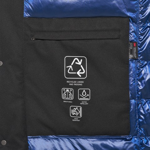 Parka long AERANTIS HOMME Noir - image number 4 | GEOX