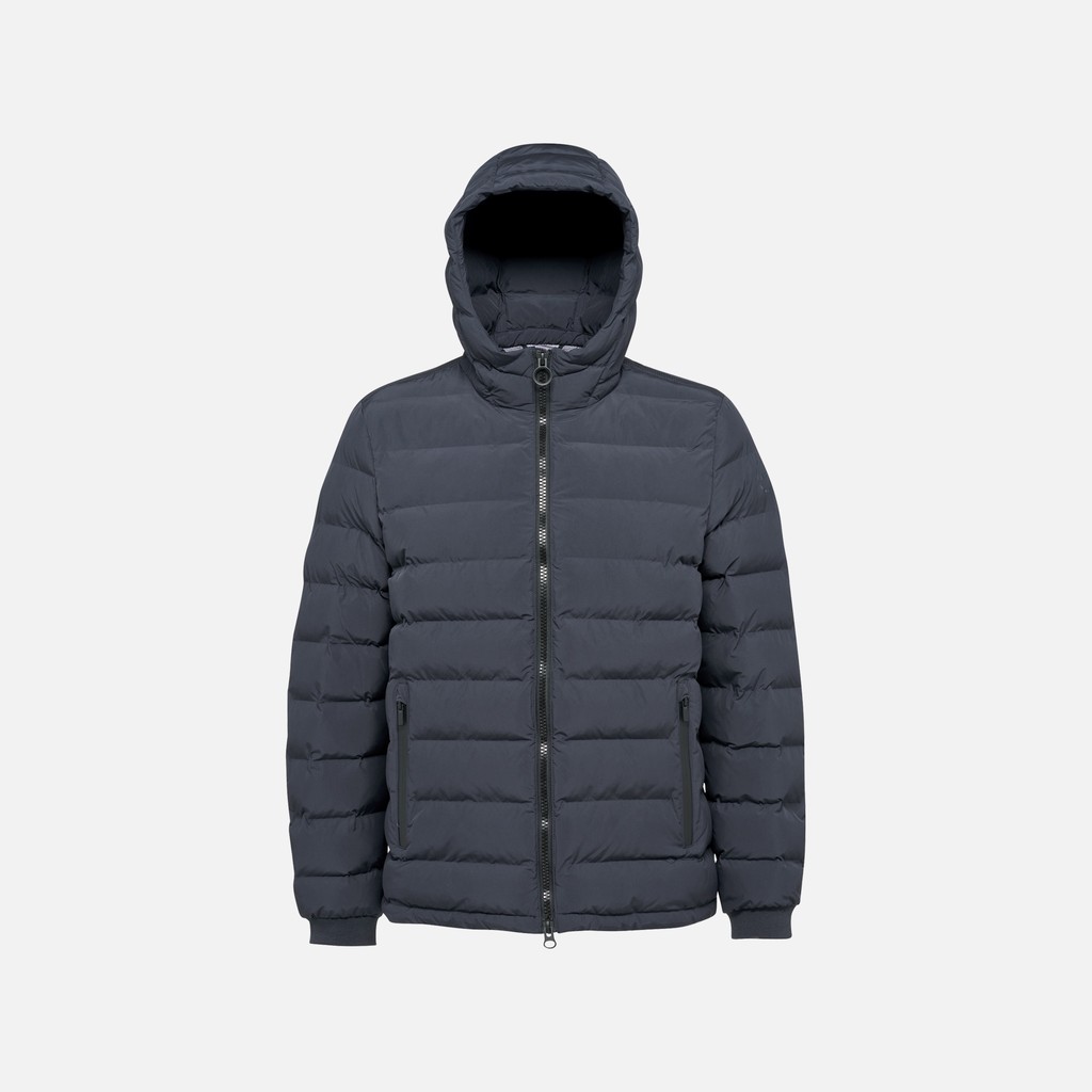 Doudoune courte SPHERICA HOMME Bleu nuit - image number 1 | GEOX
