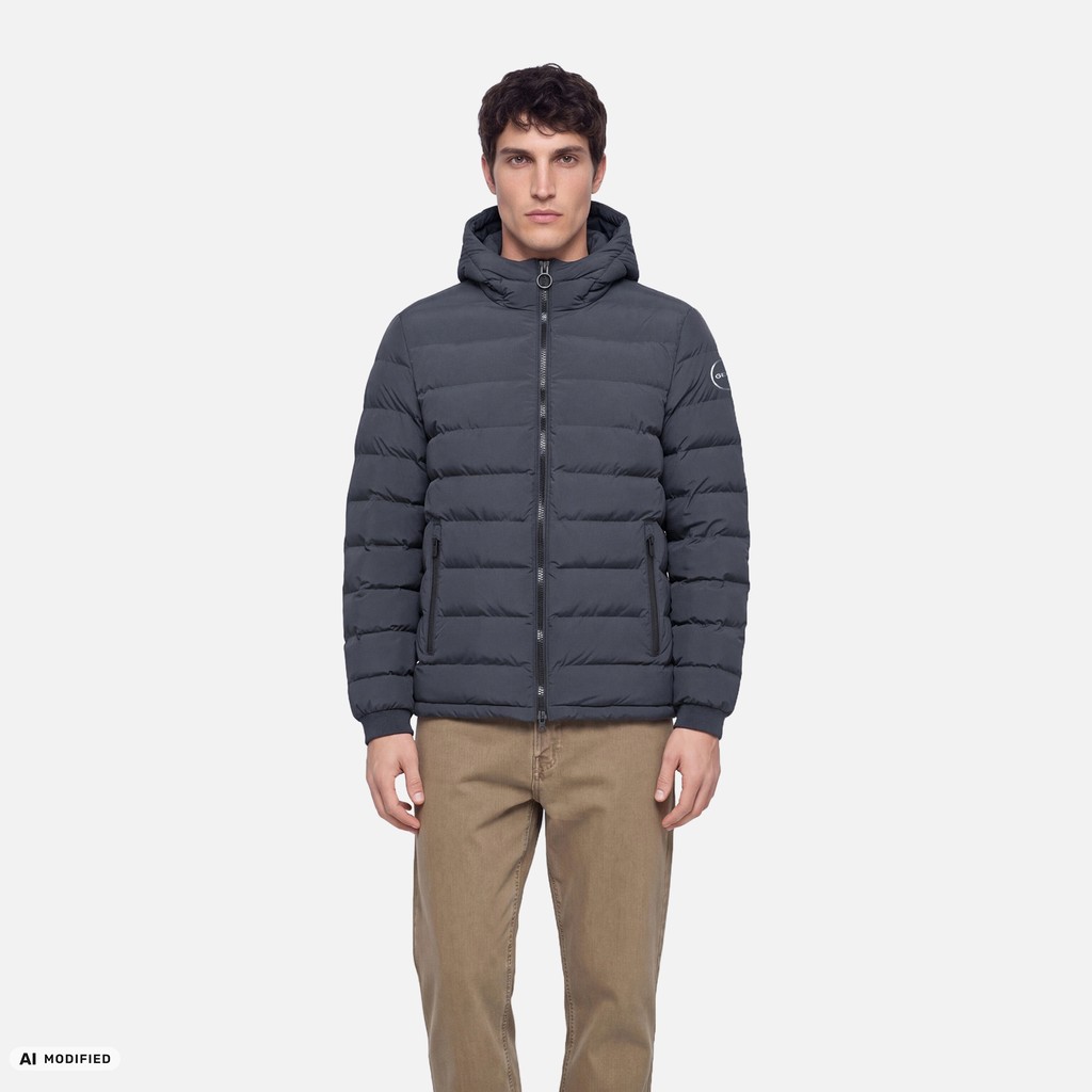 Short down jacket SPHERICA MAN Sky captain - image number 1 | GEOX