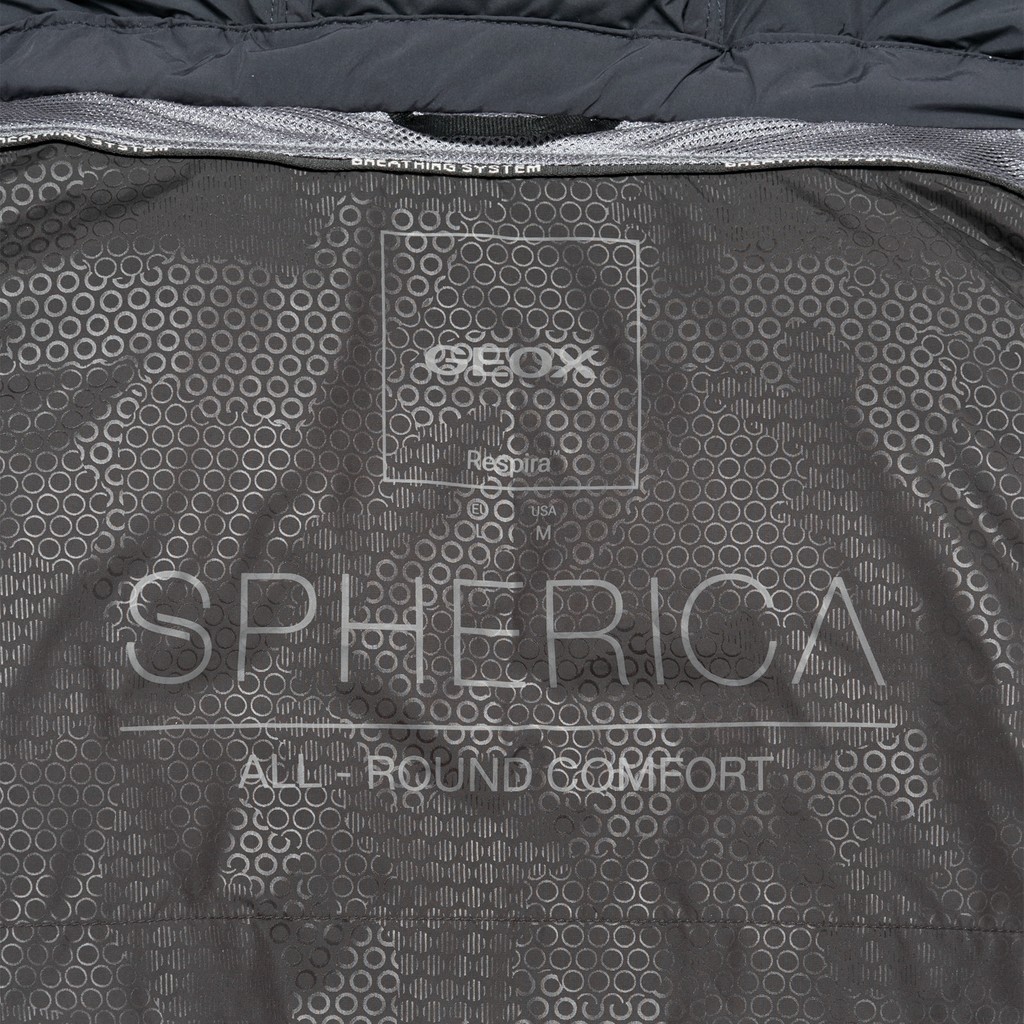 Doudoune courte SPHERICA HOMME Bleu nuit - image number 9 | GEOX