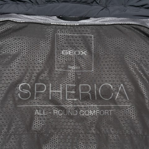 Doudoune courte SPHERICA HOMME Bleu nuit - image number 9 | GEOX