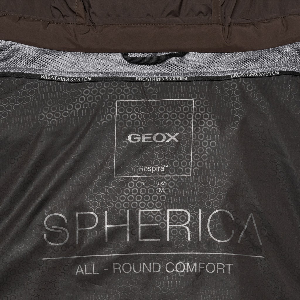 Short down jacket SPHERICA MAN Coffee Bean - image number 4 | GEOX