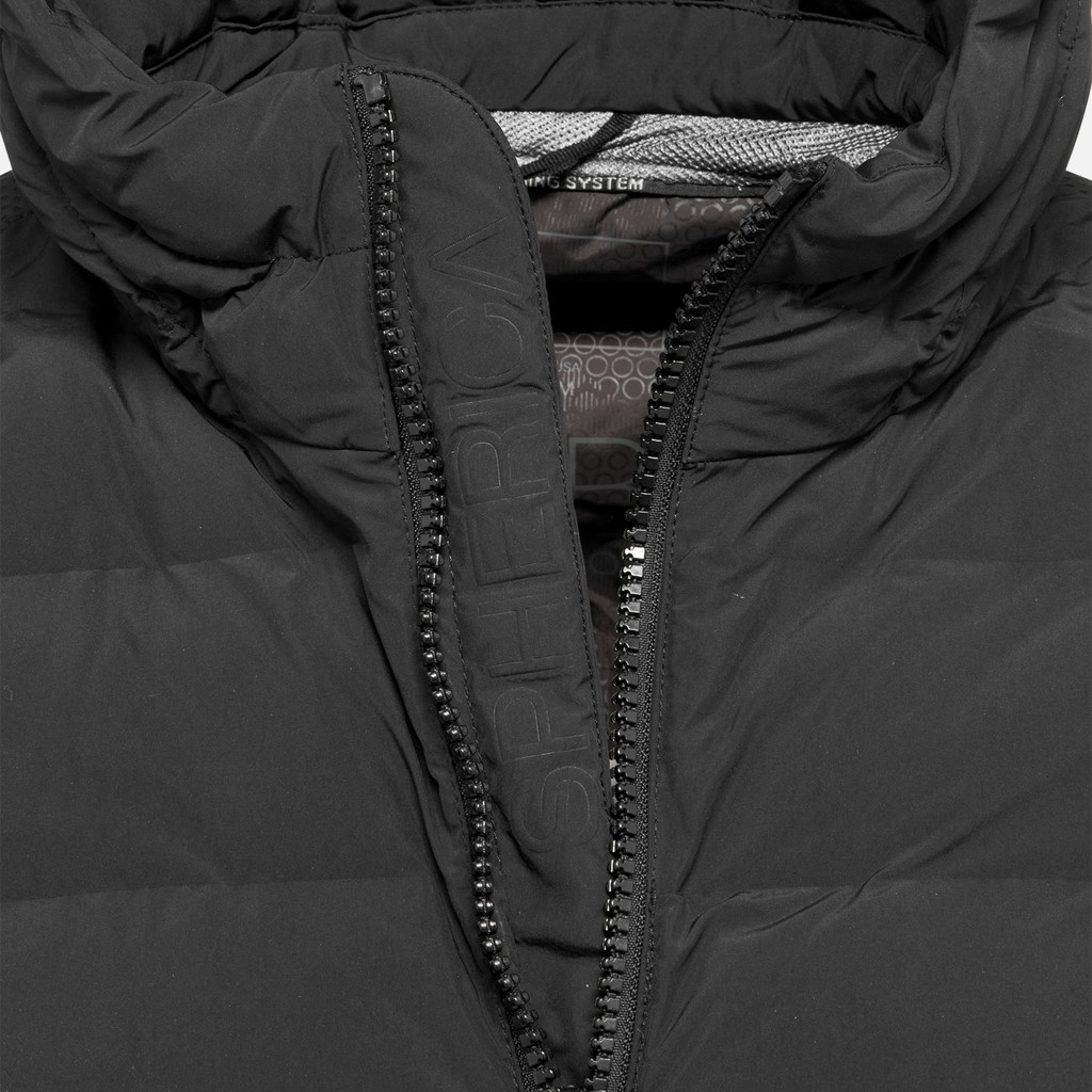 Short down jacket SPHERICA MAN Black - image number 0 | GEOX
