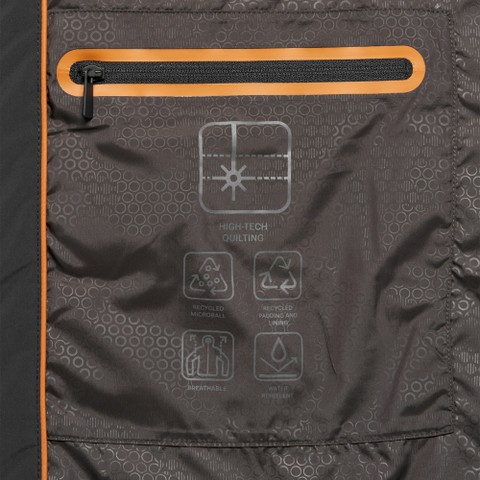 Short down jacket SPHERICA MAN Black - image number 6 | GEOX