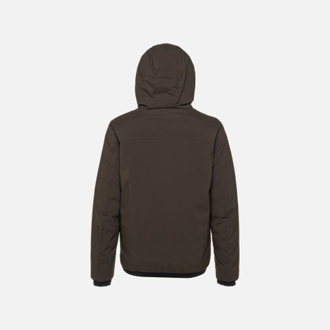 Short down jacket SPHERICA MAN Pumpkin spice/Coffee - image number 6 | GEOX