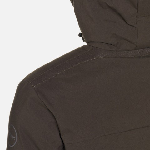 Short down jacket SPHERICA MAN Pumpkin spice/Coffee - image number 7 | GEOX