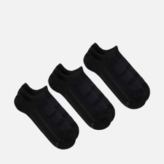 three pack socks adult — black 2