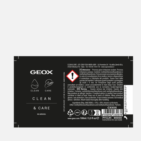 Shoe cleaner 1 CLEANING SPRAY Neutral - image number 1 | GEOX