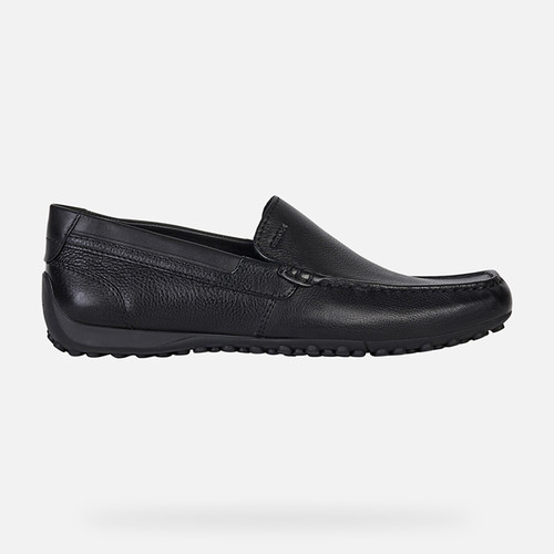Loafers SNAKE MAN Black | GEOX