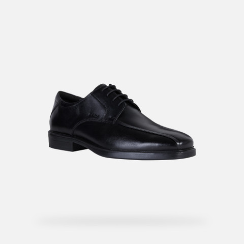 Leather shoes BRANDOLF MAN Black - image number 2 | GEOX