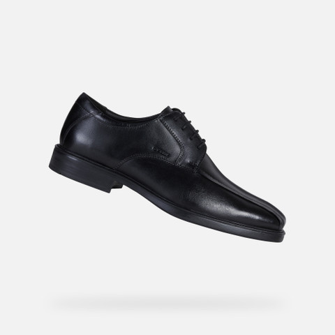 Leather shoes BRANDOLF MAN Black - image number 0 | GEOX