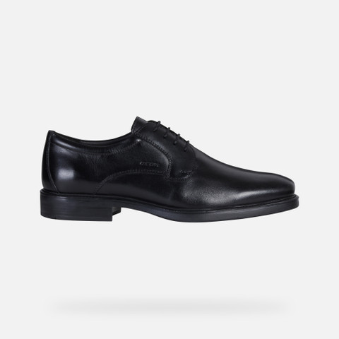 leather shoes BRANDOLF MAN Black - image number 2 | GEOX