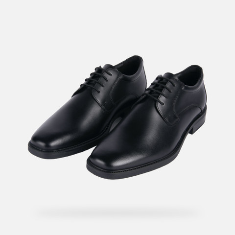 leather shoes BRANDOLF MAN Black - image number 8 | GEOX