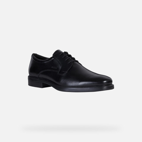 leather shoes BRANDOLF MAN Black - image number 3 | GEOX
