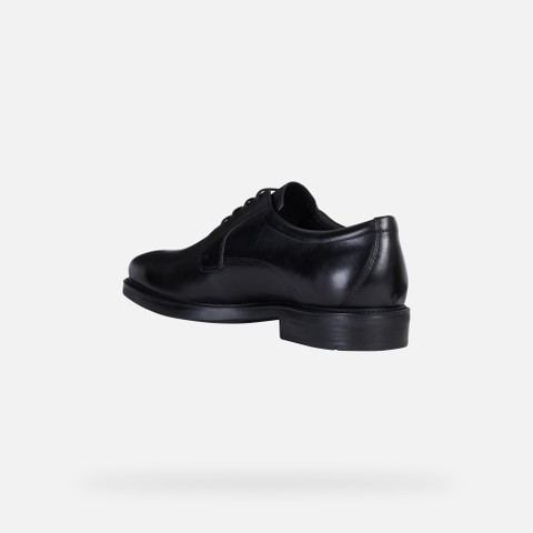 leather shoes BRANDOLF MAN Black - image number 4 | GEOX