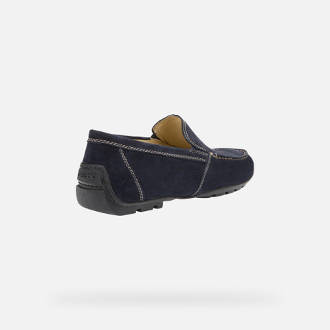 Suede loafers MONER MAN Blue - image number 4 | GEOX