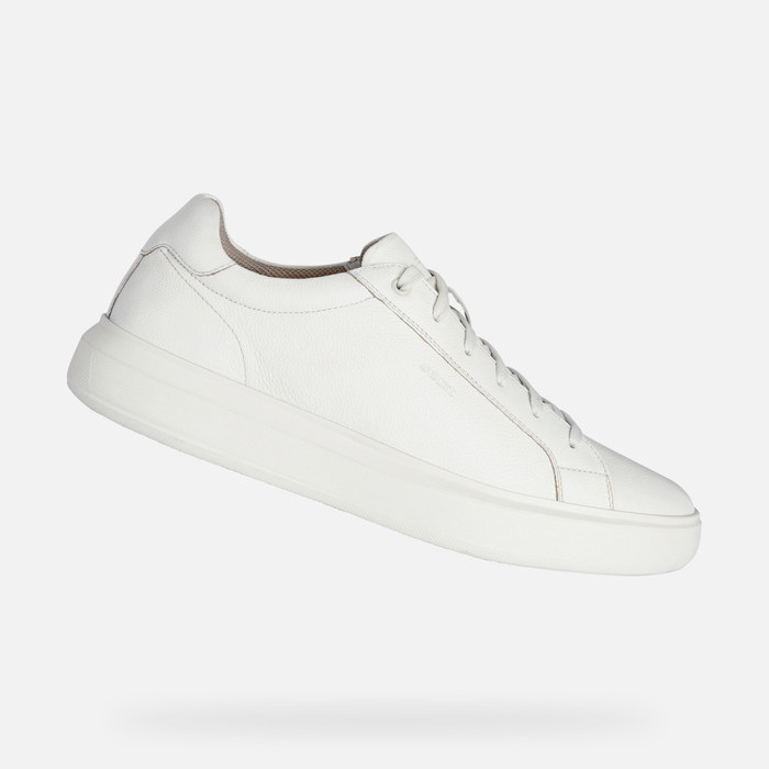 Geox® DEIVEN Man: White Sneakers | Geox®