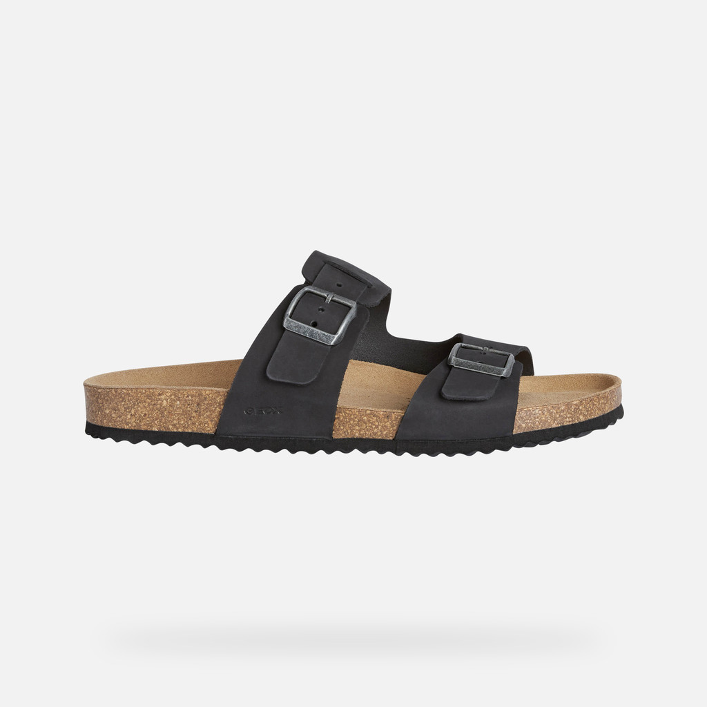 Sandal Ghita Homme Noir