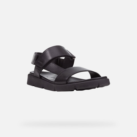 Geox® XAND 2S Man: Black Sandals | Geox® Store