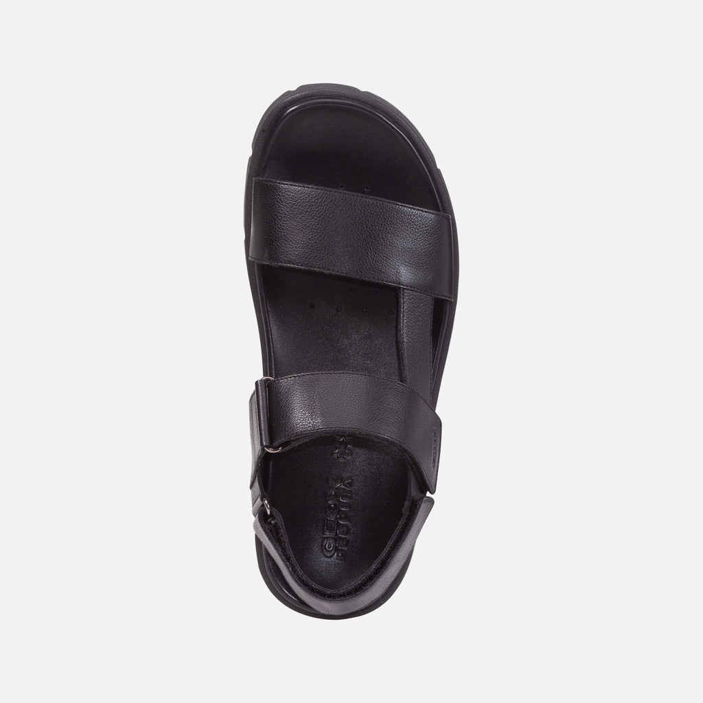 Geox® XAND 2S Man: Black Sandals | Geox® Store