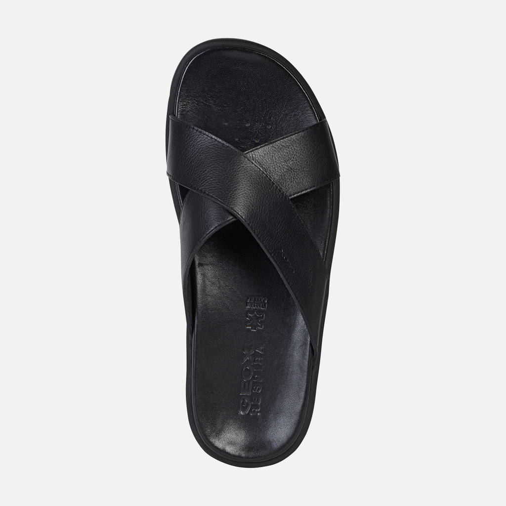 Geox® XAND 2S Man: Black Sandals | Geox® Collection