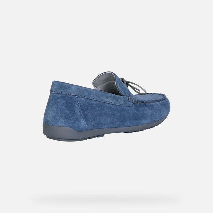 Geox® TIVOLI Hombre: Mocasines Azul fuerza aérea | Geox® P/V 22