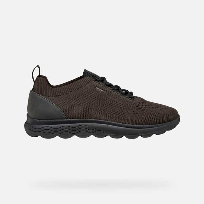 Fabric sneakers SPHERICA MAN Brown/Black | GEOX