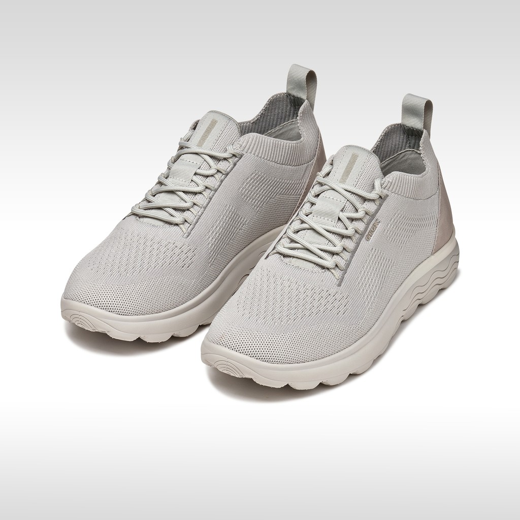 Low top sneakers SPHERICA MAN Light Grey/Grey - image number 1 | GEOX