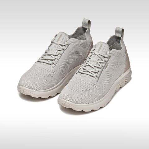 Low top sneakers SPHERICA MAN Light Grey/Grey - image number 1 | GEOX