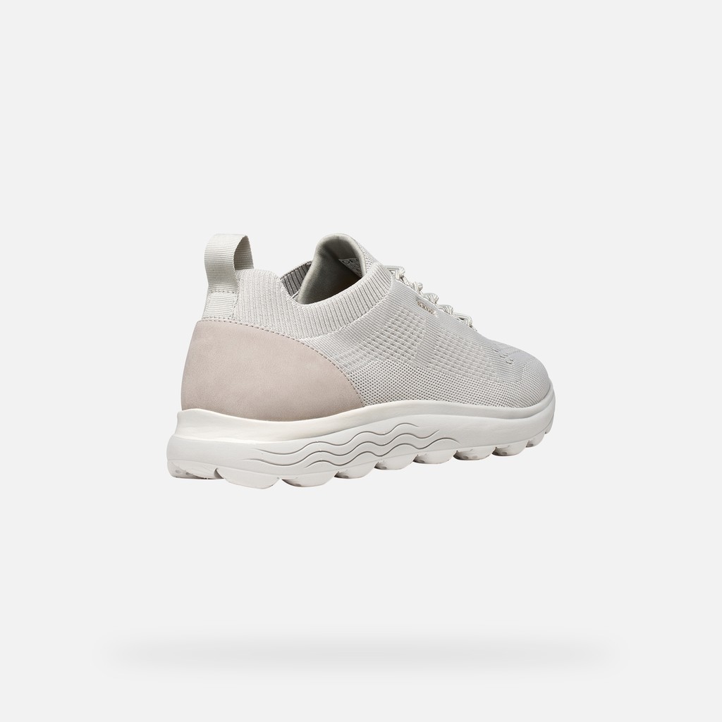 Low top sneakers SPHERICA MAN Light Grey/Grey - image number 4 | GEOX