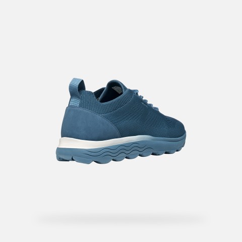 Low top sneakers SPHERICA MAN Avio/Dark avio - image number 4 | GEOX