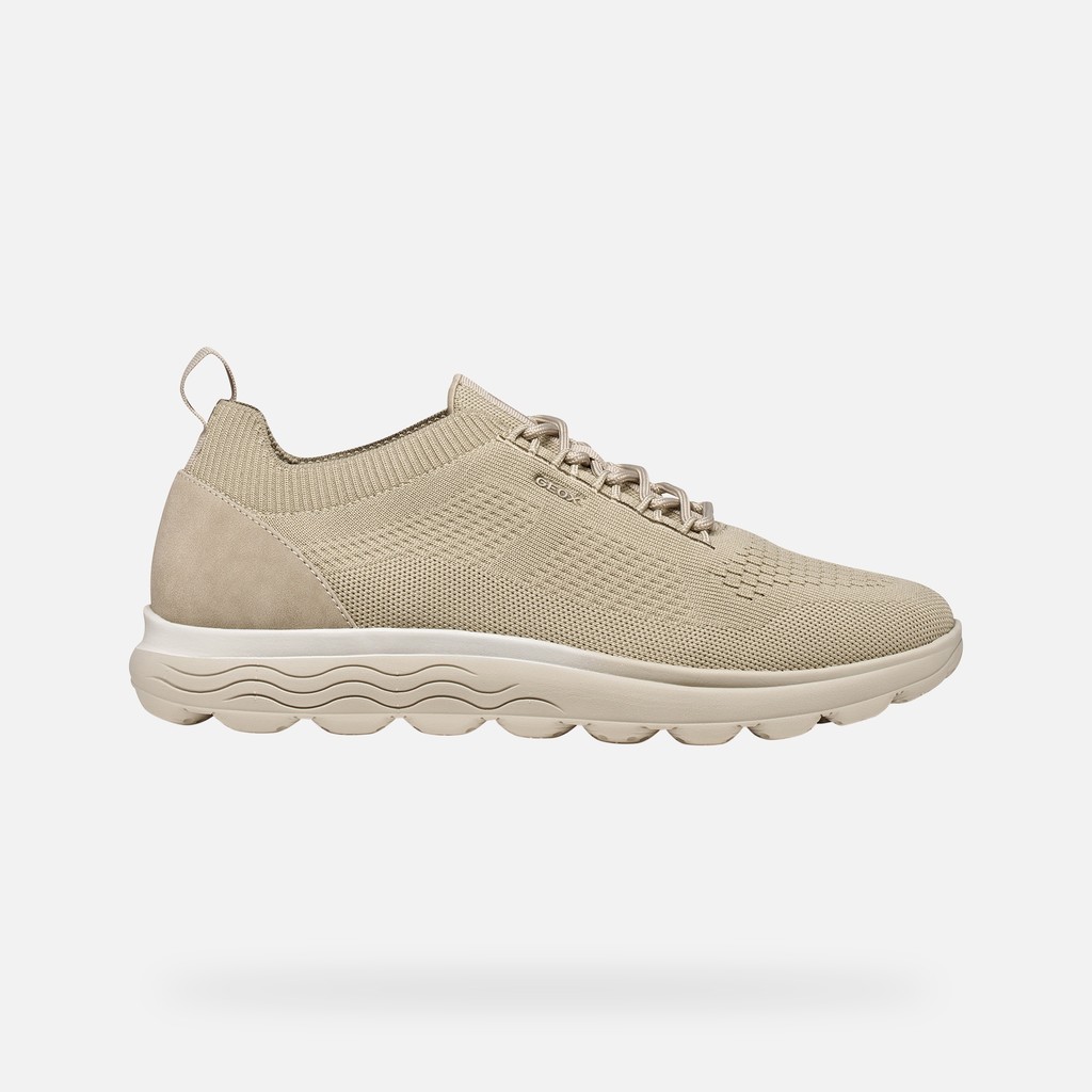 Low top sneakers SPHERICA MAN Sand/Sand - image number 1 | GEOX