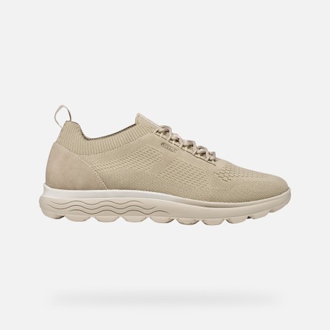Low top sneakers SPHERICA MAN Sand/Sand - image number 1 | GEOX