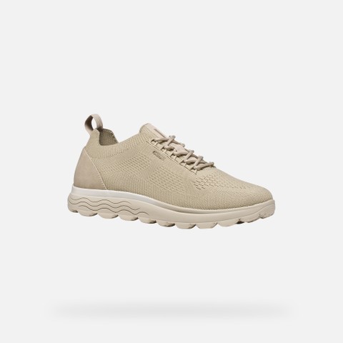 Low top sneakers SPHERICA MAN Sand/Sand - image number 2 | GEOX