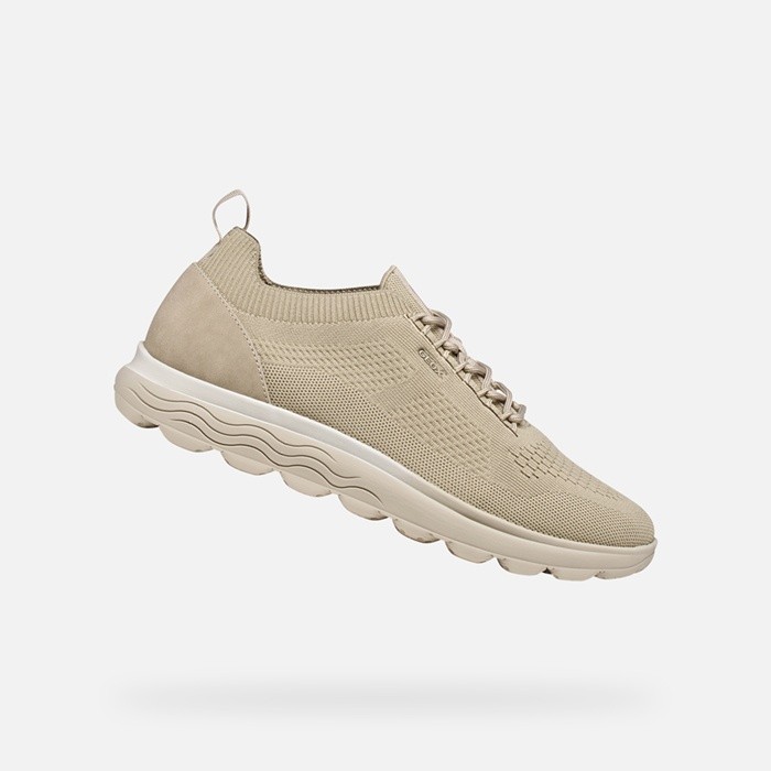 Fabric sneakers SPHERICA MAN Sand/Sand | GEOX