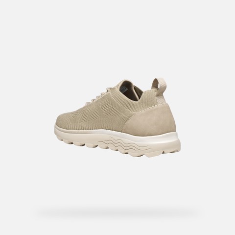 Low top sneakers SPHERICA MAN Sand/Sand - image number 3 | GEOX