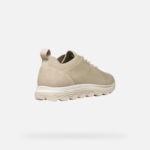 Low top sneakers SPHERICA MAN Sand/Sand - image number 4 | GEOX