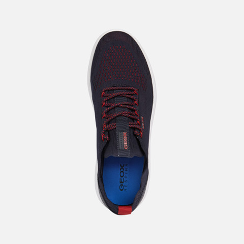 Fabric sneakers SPHERICA MAN Navy - image number 5 | GEOX