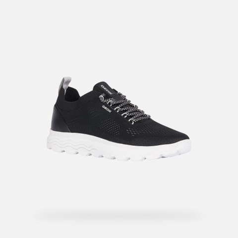 Fabric sneakers SPHERICA MAN Black - image number 2 | GEOX