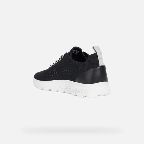 Fabric sneakers SPHERICA MAN Black - image number 3 | GEOX