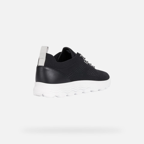 Fabric sneakers SPHERICA MAN Black - image number 4 | GEOX