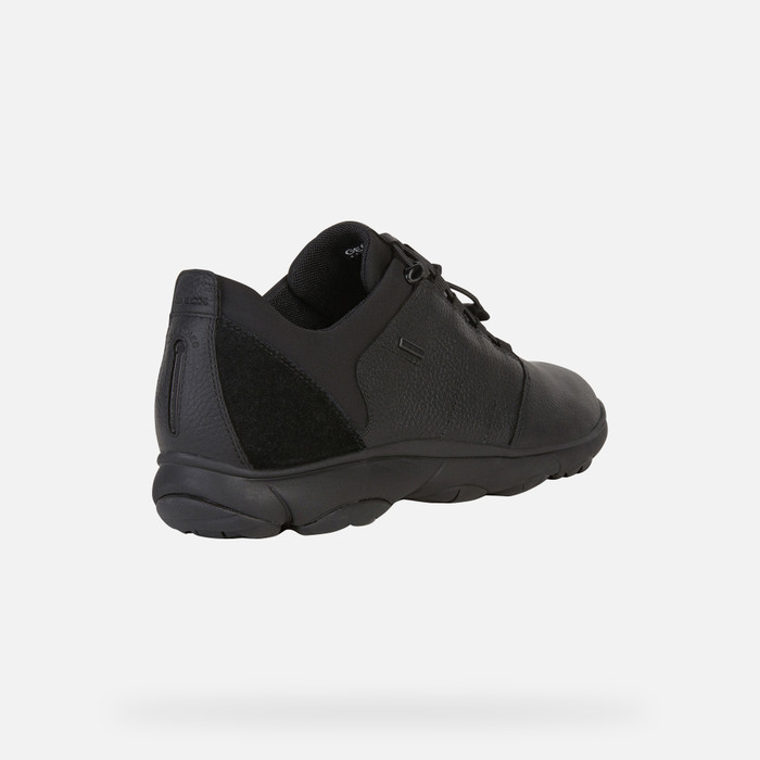 mano Gigante personaje Geox® NEBULA 4 X 4 B ABX: Men's Black Rainproof Shoes | Geox®
